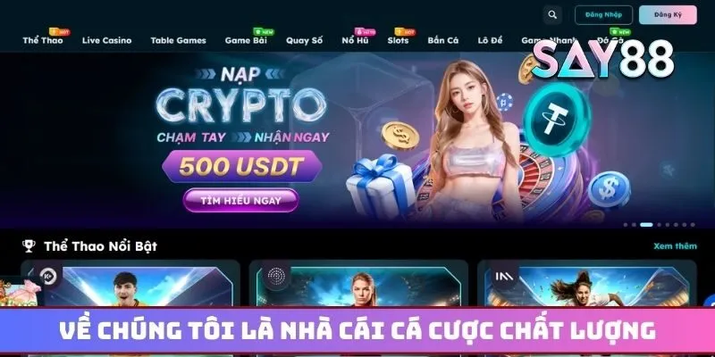 Về chúng tôi là nhà cái cá cược chất lượng số 1